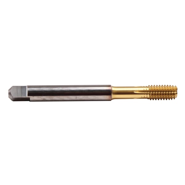 Emuge B531Z800.0050 VHM InnoForm 1-Z/E-SN-IKZ B531Z800 Form E Reinforced Shank Roll Form Tap With Axial Coolant Through, M5x0.8 Thread