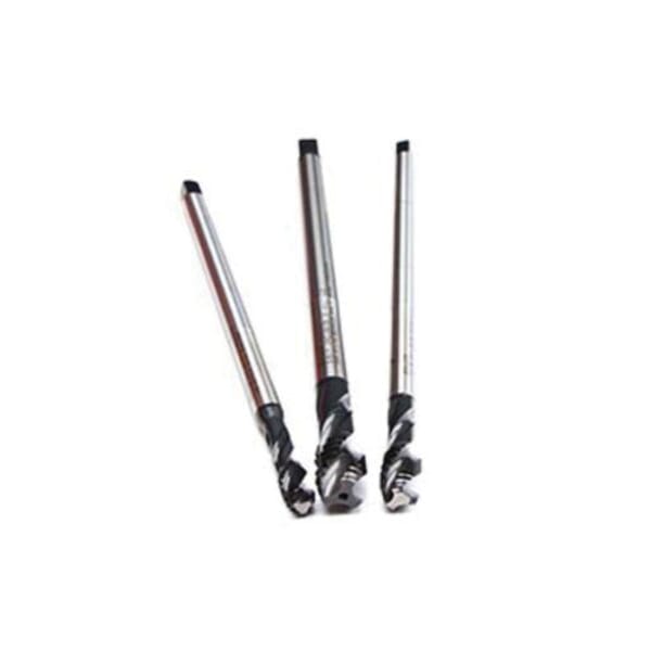 MultiTAP MULTITAP BU783200.5005 Extra Length Form C Spiral Flute Tap, Right Hand Cutting, #6-32 Thread, Semi-Bottoming Chamfer, Right Hand Flute Direction, 3 Flutes, Ne2 Coated, HSS-E