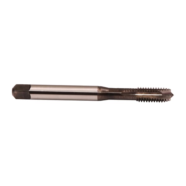 Emuge BU206511.5044 Rekord 1B-AERO BU206511 Form C Reinforced Shank Straight Flute Spiral Point Tap, Right Hand Cutting, 5/16-24 Thread, Modified Bottoming Chamfer, 3 Flutes, NT Coated, HSS-E