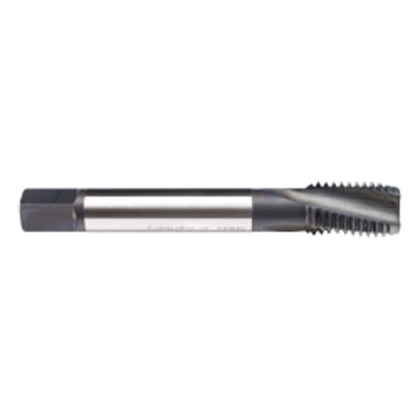 Emuge CU456001.5016 Rekord 2D-TI CU456001 Form C Slow Reduced Shank Spiral Flute Tap, Right Hand Cutting, 3/4-10 Thread, Modified Bottoming Chamfer, Right Hand Flute Direction, 3 Flutes, NT2 Coated, HSS-E