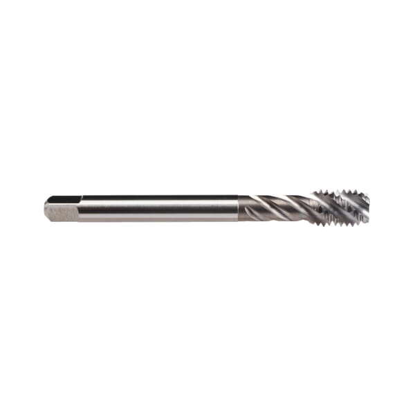 Emuge CU513510.5619 Enorm 2-Z/E CU513510 Form E Reduced Shank STI Tap, 3/8-16 Thread, 5 Flutes, 3B Class of Fit, Bottoming Chamfer, Right Hand Cutting, UNC Thread