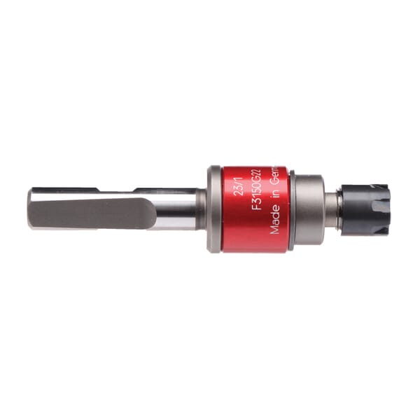 Softsynchro F3150G22 Softsynchro Micro Tension/Compression Tap Holder, VDI Shank, ER8 Adapter, M4 Max Tap Capacity