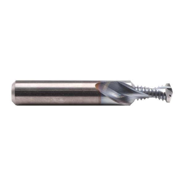 Emuge GF422206.0973 BGF Thriller GF422206 BGF-Z Style Spiral Flute Thread Mill With Axial Through Coolant, M8x1.25 Coarse Thread, 79 mm OAL, 2 Flutes, 12 mm Dia Shank
