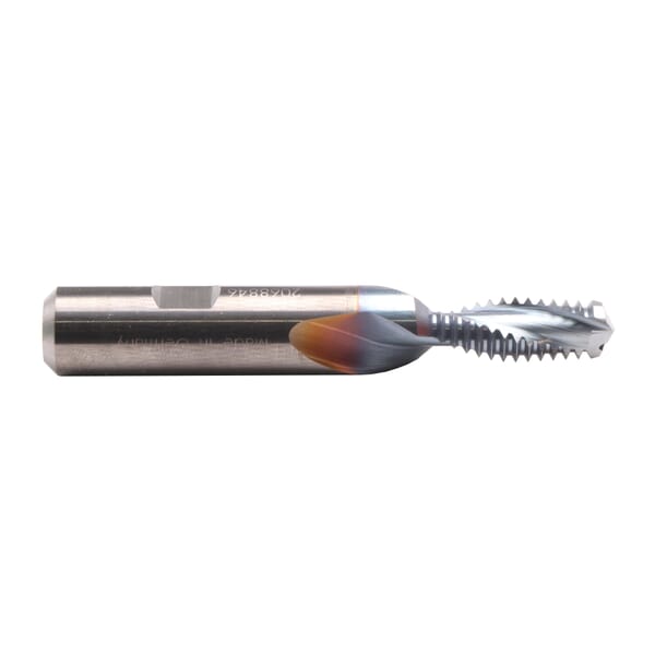 Emuge GF432206.0050 BGF Thriller GF432206 BGF-Z Style Spiral Flute Thread Mill With Axial Through Coolant, M5x0.8 Coarse Thread, 55 mm OAL, 2 Flutes, 6 mm Dia Shank