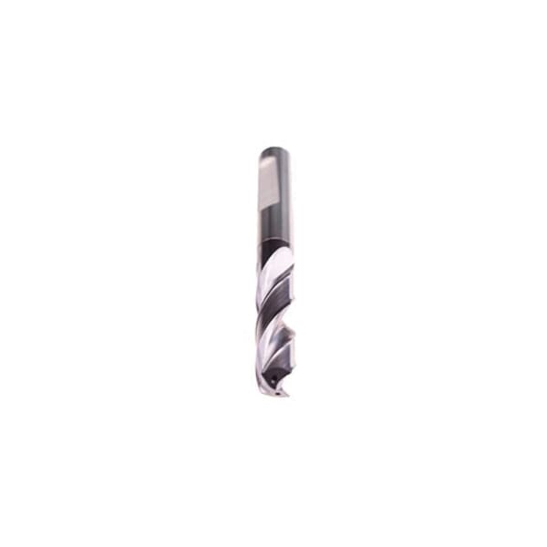 Emuge TA503344.0870 EF Series TA503344 High Performance Stub Length Drill With Through Coolant, 8.7 mm Drill - Metric, 0.3425 in Drill - Decimal Inch, Solid Carbide, AlCrN-T37 Coated