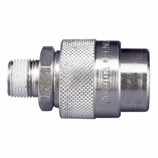 Enerpac CR-400 C Series High Flow Hydraulic Coupler, 3/8-18 Nominal, FNPT, Steel, Import