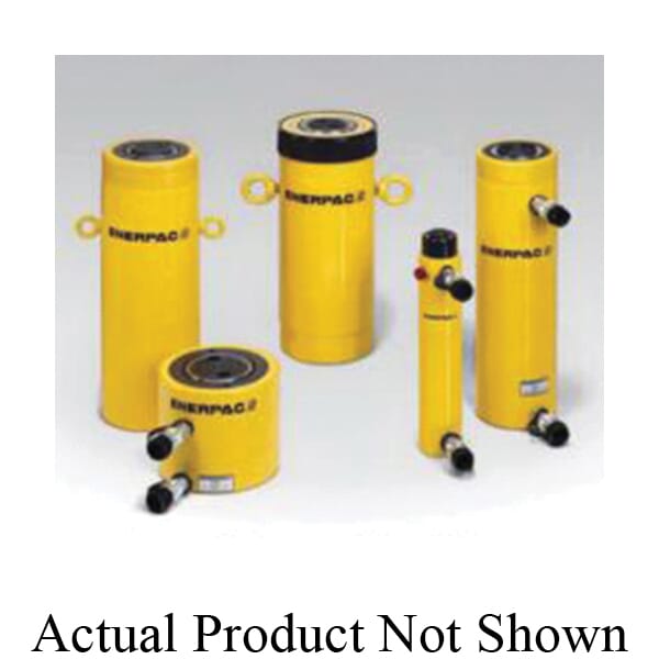 Enerpac RR-1012 Double Acting Long Stroke Hydraulic Cylinder, 10 ton Capacity, 12 in L Stroke, 10000 psi