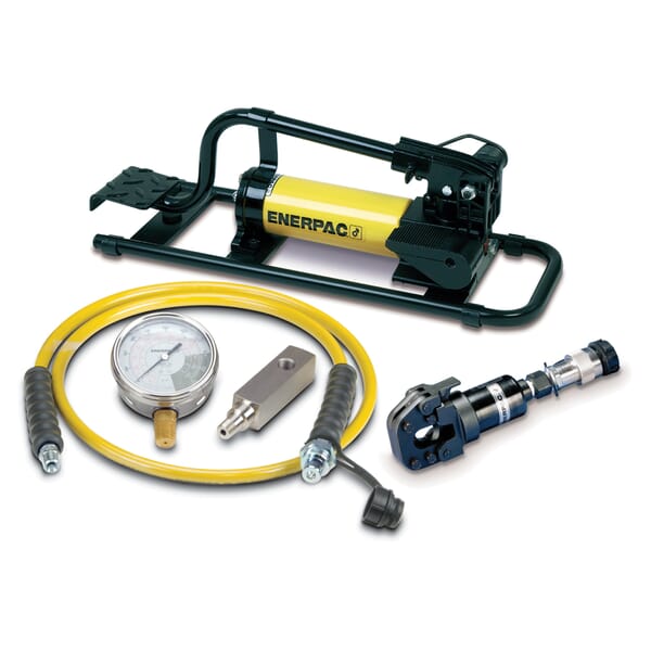 Enerpac STC1250FP STC Self-Contained Hydraulic Cutter Set, 20 ton Cutting, 10000 psi Operating