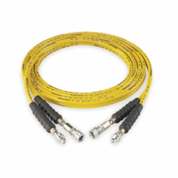 Enerpac THQ-706T THQ-700 Torque Wrench Hose, 1/4 in Nominal, FNPTF x MNPTF End Style, 6 m L, 10000 psi Working, Thermoplastic