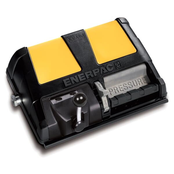 Enerpac XA11V Air Driven Hydraulic Foot Pump, Manual Actuator, 283 to 991 scfm Air Flow, 15 cu-in/min Load, 120 cu-in/min No Load Oil Displacement Rating, 3/8-18 NPTF Fluid Port, 1/4-18 NPTF Air Inlet