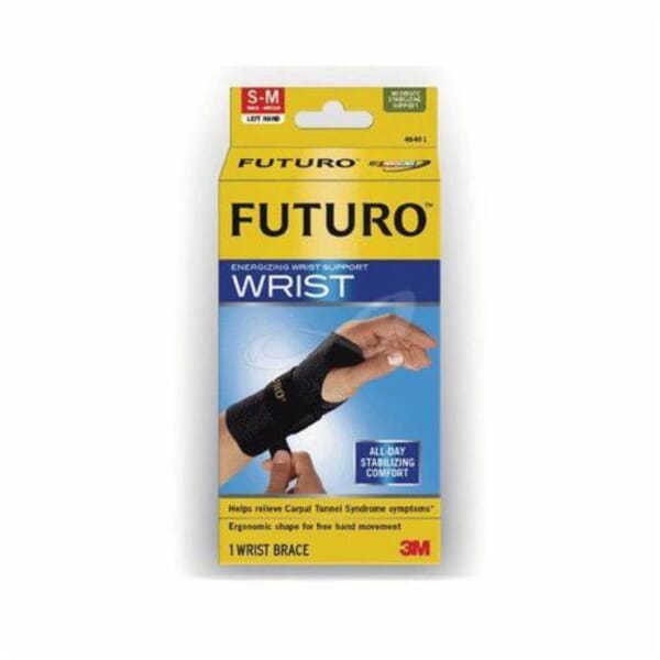 FUTURO 7100158205 Wrist Brace, S to M, Left Hand, Black