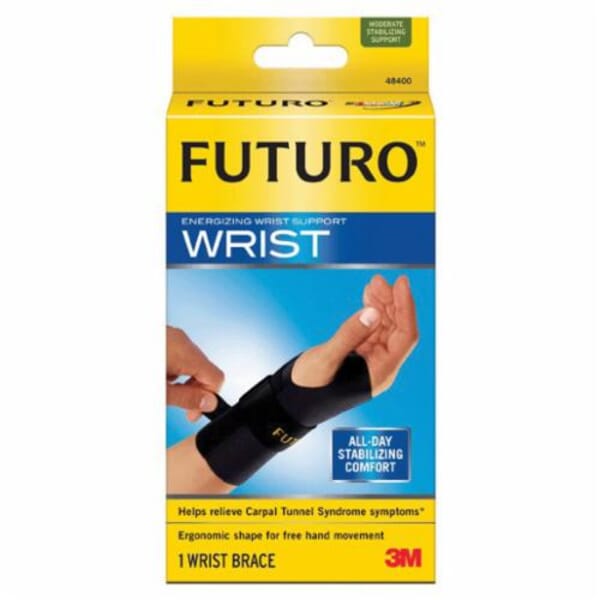 FUTURO 7100157236 Wrist Brace, S to M, Right Hand, Black