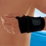 FUTURO 7100157822 Sport Wrist Support, Adjustable, Ambidextrous Hand, Wrap Around Closure, Black