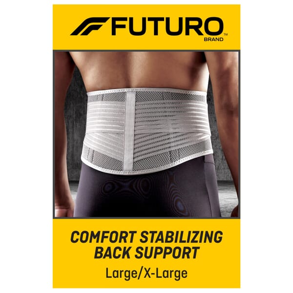 FUTURO 7100155729 Brace Stabilizing Back Support, L to XL, White