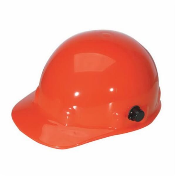 Fibre-Metal by Honeywell SE203A000 Front Brim Hard Hat, 6-5/8 Fits Mini Hat, 7-3/4 Fits Max Hat, Thermoplastic, 8-Point Suspension, ANSI Electrical Class Rating: Class E, ANSI Impact Rating: Type II, Ratchet Adjustment