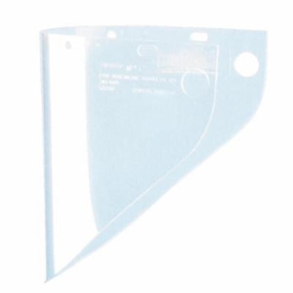 Fibre-Metal by Honeywell 4199CL Extended View Faceshield Visor, Clear, Propionate, 9-3/4 in H x 19 in W x 0.06 in THK Visor, For Use With F400, F500 and FH66 Faceshields, Specifications Met: ANSI Z87+