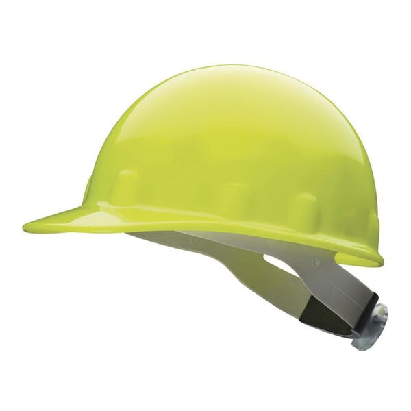 Fibre-Metal by Honeywell E2RW Cap Style Hard Hat With 3Rw2 Ratchet Headband, Fibre-Metal by Honeywell Cap Style Hard Hat With 3Rw2 Ratchet Headband, SZ 6-1/2 Fits Mini Hat, SZ 8 Fits Max Hat, Thermoplastic, 8-Point Suspension, ANSI Electrical Class Rating: Class C, E and G, ANSI Impact Rating: Type I, Ratchet Adjustment