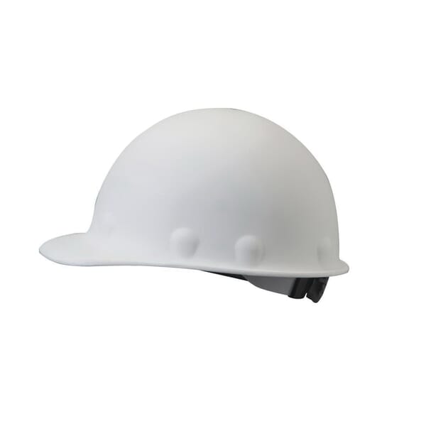 Fibre-Metal by Honeywell Roughneck P2 P2ARW01A000 Cap Style Hard Hat With Headband, 6-1/2 Fits Mini Hat, 8 Fits Max Hat, Fiberglass, 8-Point Suspension, ANSI Electrical Class Rating: Class C and G, ANSI Impact Rating: Type I, Ratchet Adjustment