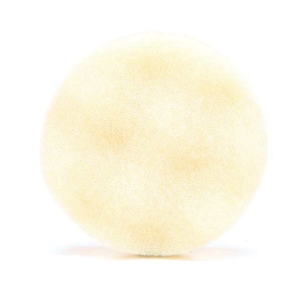 Finesse-it 7010359979 Buffing Foam Pad, 3-3/4 in Dia Overall, Hook and Loop Attachment, Open Cell Foam Pad