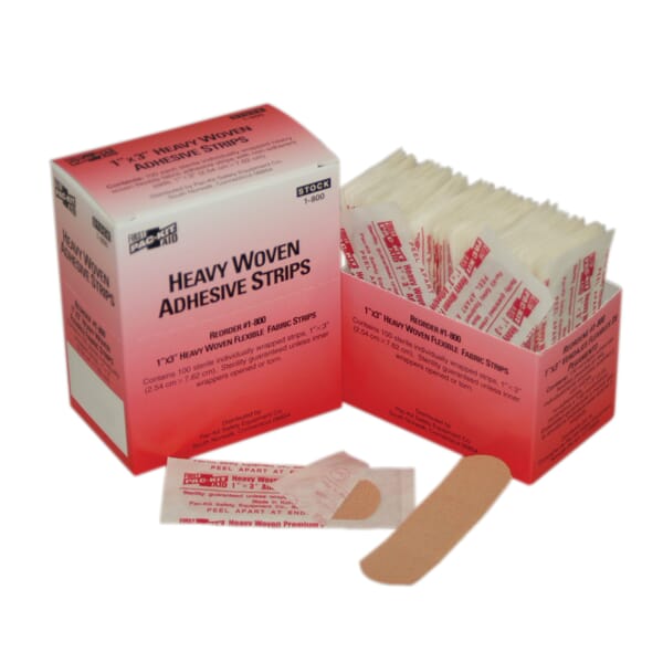 First Aid Only 1-800 Adhesive Bandage, Pliable Woven Fabric
