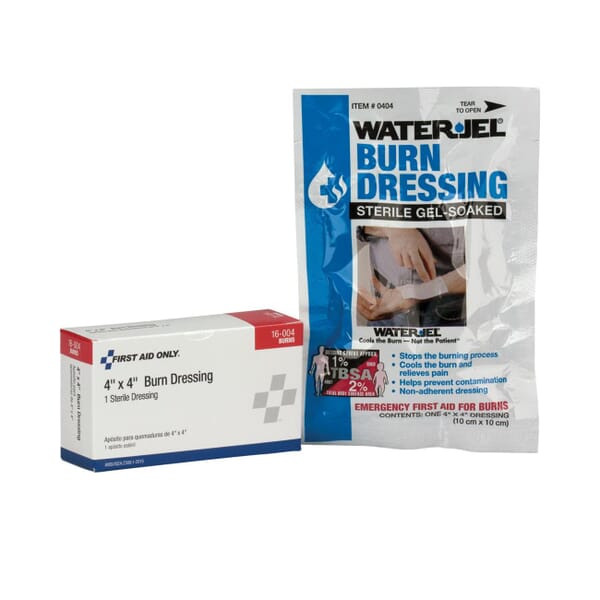First Aid Only 16-004-020 Water JEL Burn Dressing