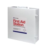 First Aid Only 6155 First Aid Kit, Wall Mount, 494 Components, Steel Case
