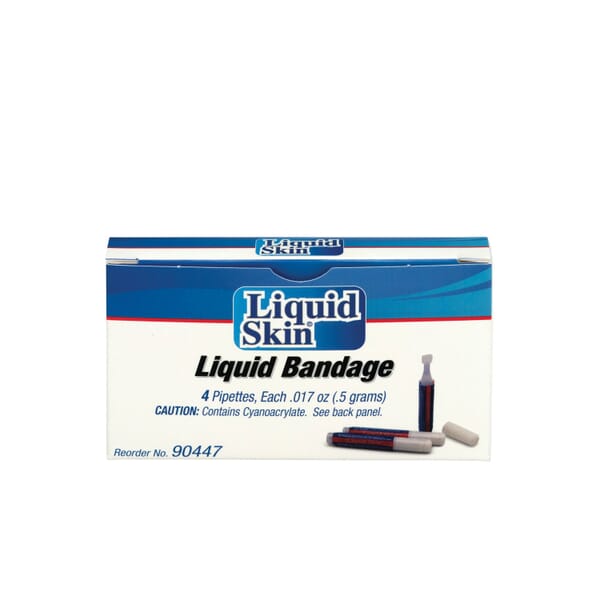 First Aid Only 90447 Liquid Skin Bandage, Liquid, 0.017 oz, Box Packing