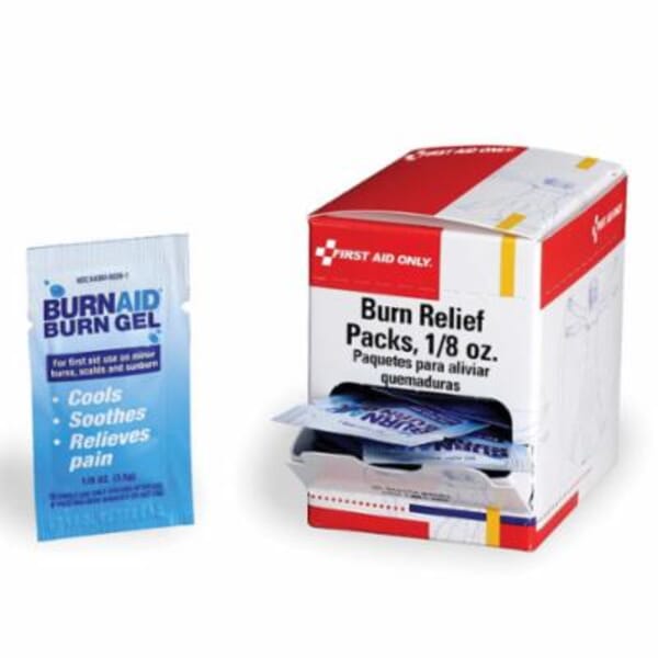 First Aid Only G469 Burn Gel Packet, Box/Wrapped Pack Packing, Formula: 2% Lidocaine HCL