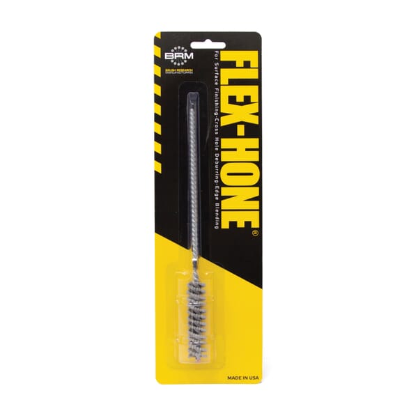 Flex-Hone BC11M600AO BC Series Small Diameter Standard Duty Flexible Cylinder Hone, 0.433 in Dia Bore, 2 in L Abrasive, 8 in OAL, 600 Grit