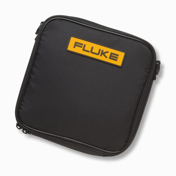 Fluke C116 Soft Zipper Closure Carrying Case, 2 in L x 8-3/4 in W x 14.57 in D, Polyester 600D