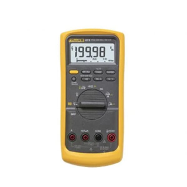 Fluke FLUKE-87-5 Industrial Digital Multimeter, 1000 VAC/VDC, 10 A, 50 MOhm, Analog/Digital Display