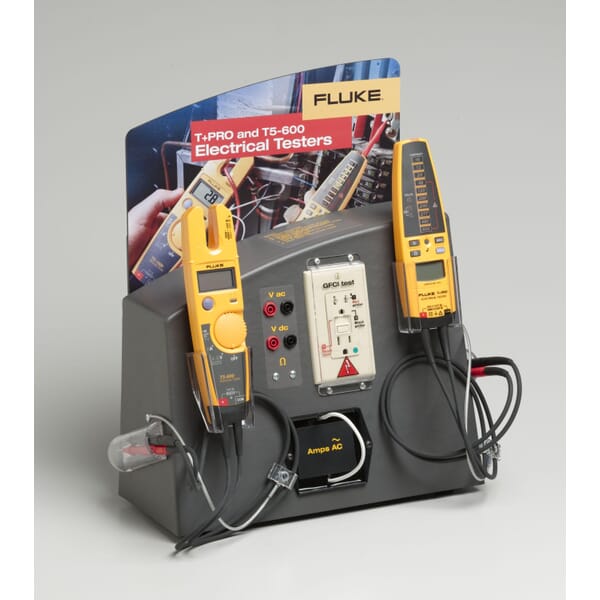 Fluke T5-1000-USA Electrical Tester Clamp Meter With Open Jaw, 100 A, 1000 VAC, 50/60 Hz