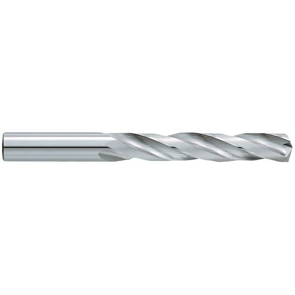 GARR 90380 1100 Jobber Length Drill Bit, #21 Drill - Wire, 0.159 in Drill - Decimal Inch, 150 deg Point, Submicron Grain Solid Carbide, Uncoated