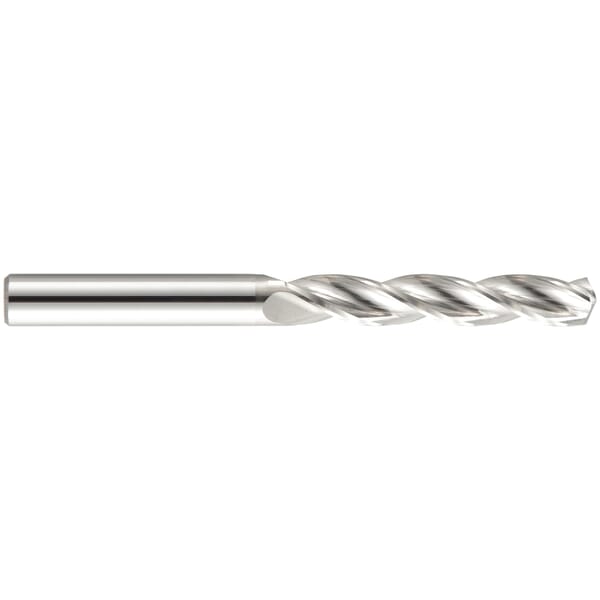 GARR 70561 1180 High Performance Jobber Length Drill Bit, 1/2 in Drill - Fraction, 0.5 in Drill - Decimal Inch, 140 deg Point, Submicron Grain Solid Carbide, Alumastar Coated