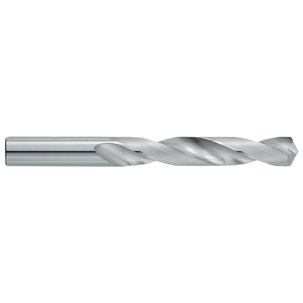 GARR 56790 1200 General Purpose Jobber Length Drill Bit, 31/64 in Drill -  Fraction, 0.4844 in Drill - Decimal Inch, 118 deg Point, Submicron Grain  Solid Carbide, Uncoated