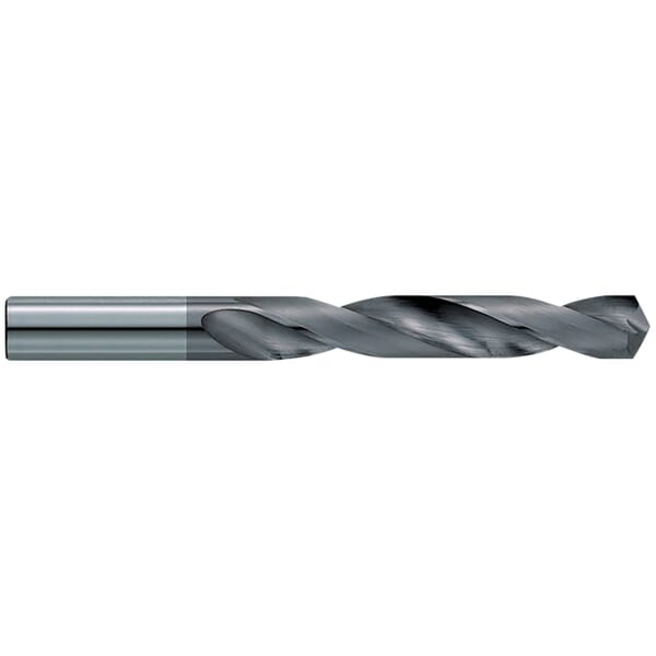 GARR 56261 1200H General Purpose Jobber Length Drill Bit, #38 Drill - Wire, 0.1015 in Drill - Decimal Inch, 118 deg Point, Submicron Grain Solid Carbide, Balinit Hardlube Coated