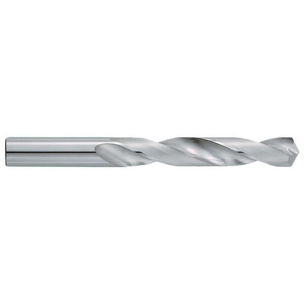 GARR 89365 1205 Jobber Length Drill Bit, 5/32 in Drill - Fraction, 0.1562 in Drill - Decimal Inch, 135 deg Point, Submicron Grain Solid Carbide, Bright