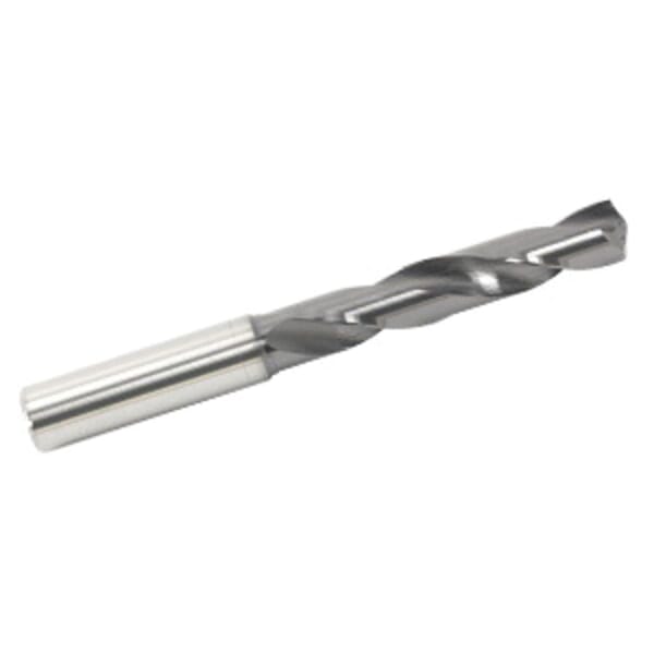 GARR 25940 High Performance Jobber Length Drill Bit, 12.4 mm Drill - Metric, 0.4881 in Drill - Decimal Inch, 140 deg Point, Submicron Grain Solid Carbide, TiAlN Coated