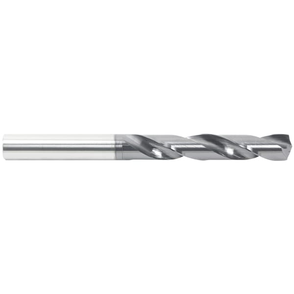 GARR 25466 1280KH High Performance Jobber Length Drill Bit, 11/64 in Drill - Fraction, 0.1719 in Drill - Decimal Inch, 140 deg Point, Submicron Grain Solid Carbide, TiAlN Coated
