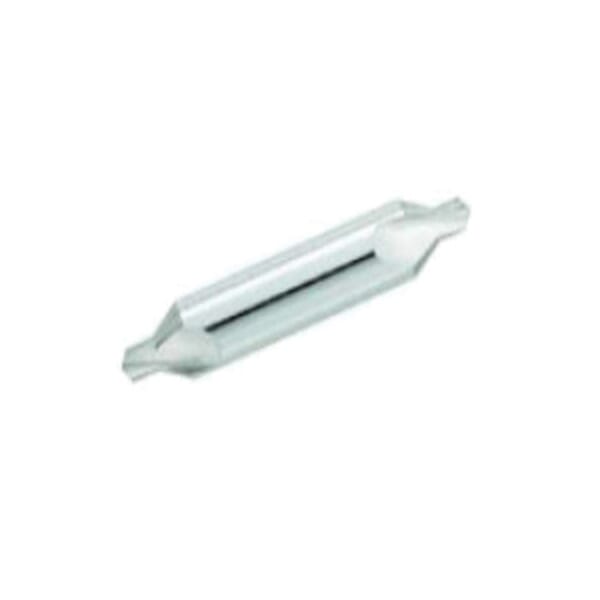 GARR 58100 1400 Combined Drill and Countersink, 60 deg Included Angle, 118 deg Point Angle, Submicron Grain Solid Carbide