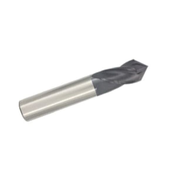 GARR 58352 Center Cutting Drill Mill, 5 mm Dia, 82 deg Point, 4 Flutes, 16 mm L Flute, 16 mm L of Cut, 65 mm OAL, TiAlN Coated