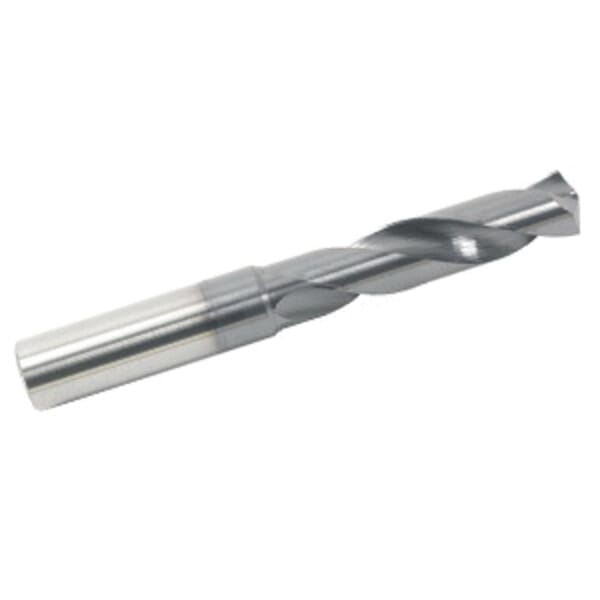 GARR 21323 High Performance Short Length Drill Bit, 19.8 mm Drill - Metric, 0.7795 in Drill - Decimal Inch, Submicron Grain Solid Carbide, TiAlN Coated
