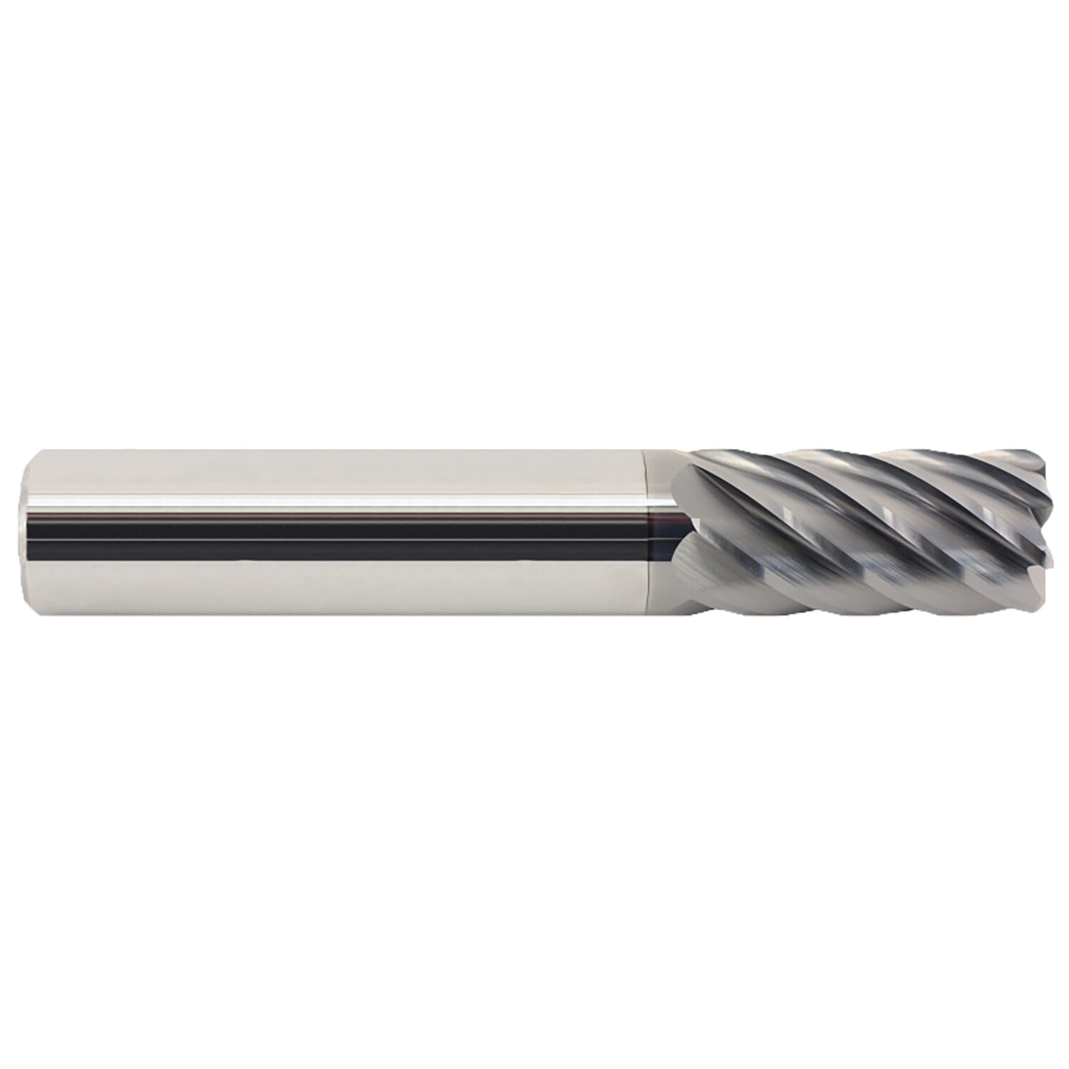 AlCrN COATED SQUARE END 5/8" 6 FLUTE CARBIDE END MILL 