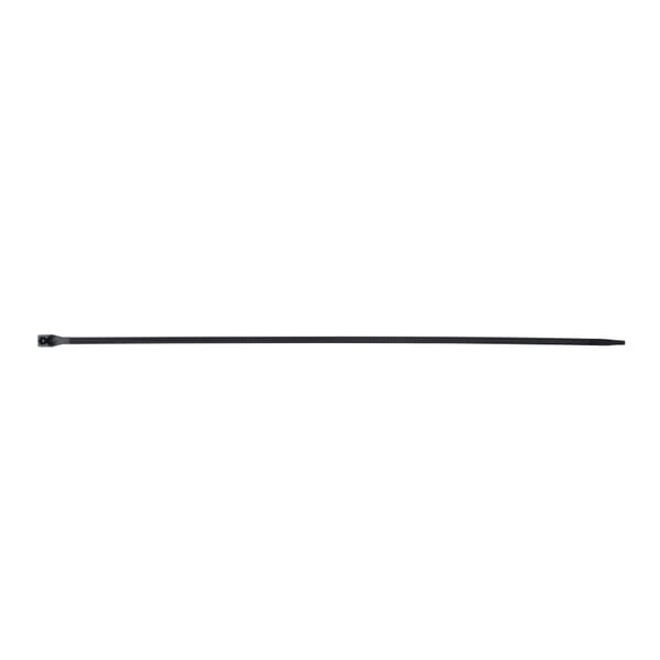 Gardner Bender 46-315UVB Cable Tie, 14 in L x 0.17 in W x 0.055 in THK, Nylon 6/6, Black