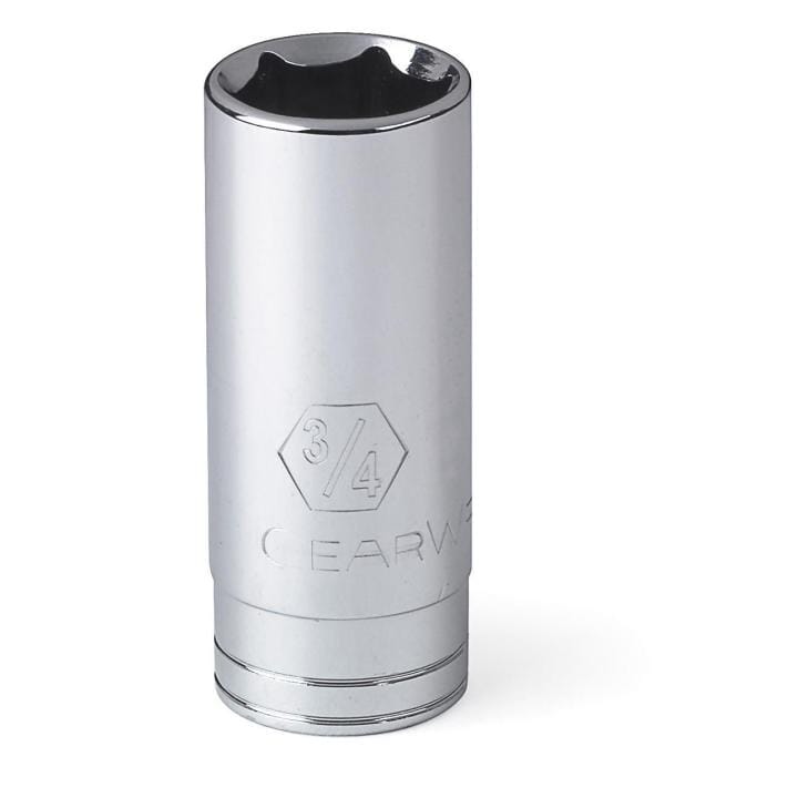 ●3-DEEP GEARWRENCH 80366 Deep Length Socket, 3/8 in, 7/16 in, 6 Points