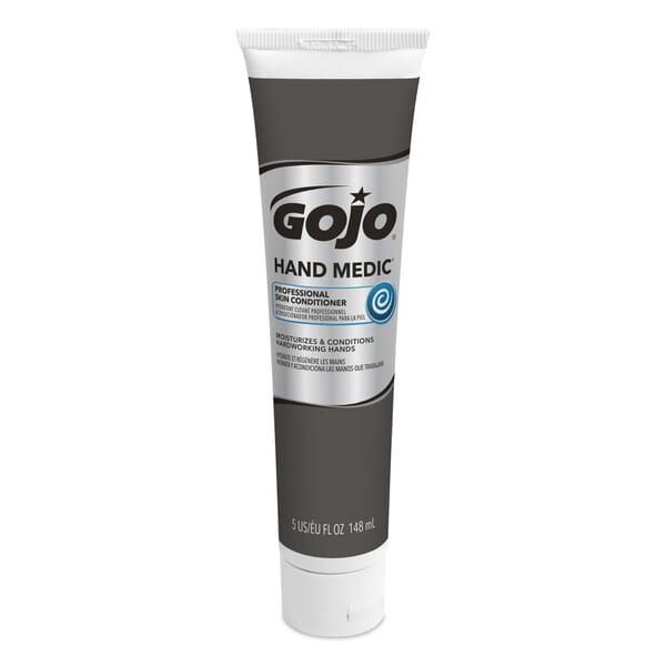 GOJO 8150-12 HAND MEDIC Professional Skin Conditioner, 5 oz, Tube, Liquid, Fragrance Free, Opaque/White