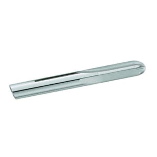 GARR 84150 Ball Nose Center Cutting End Mill, 1/4 in Dia Cutter, 3/4 in Length of Cut, 4 Flutes, 1/4 in Dia Shank, 2-1/2 in OAL, Uncoated