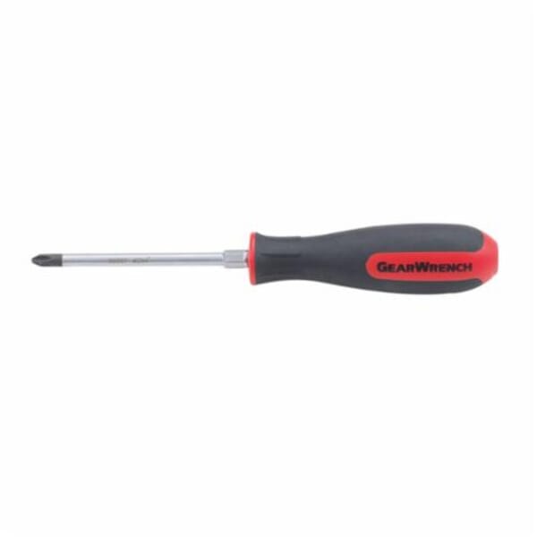 GEARWRENCH 80004 Screwdriver, #1 Phillips Point, Steel Shank, 10.09 in OAL, Black Oxide, ASME B107 15