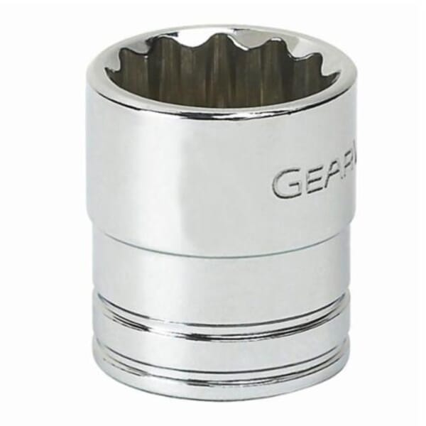 GEARWRENCH 80356 Standard Length Socket, 3/8 in Square Drive, 5/8 in, 6 Points