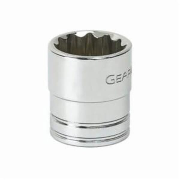 GEARWRENCH 80362 Standard Length Socket, 3/8 in, 1 in, 6 Points